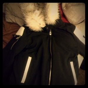 NOIZE WINTER COAT W/FUR AROUND THE HOOD